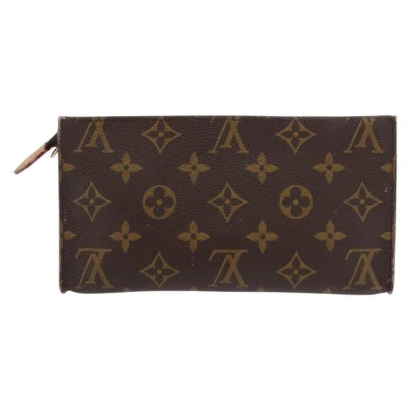 LOUIS VUITTON Monogram Bucket GM Accessory Pouch LV Auth 151126